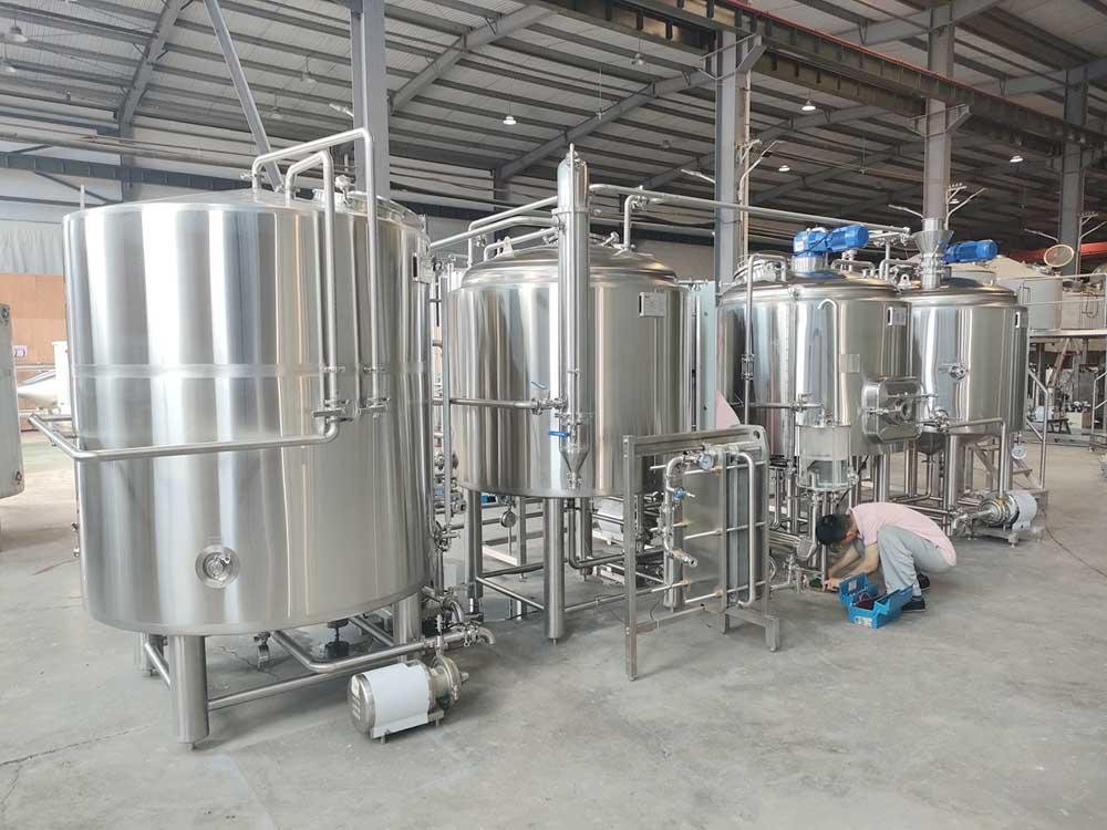 10 HL Steam heating mash unit